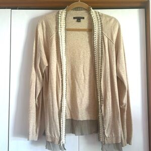 Banana republic women’s size XL open front cardigan